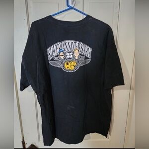 Y2k WFBQ Q-95 Bob & Tom Show 25th Anniversary T Shirt xxl